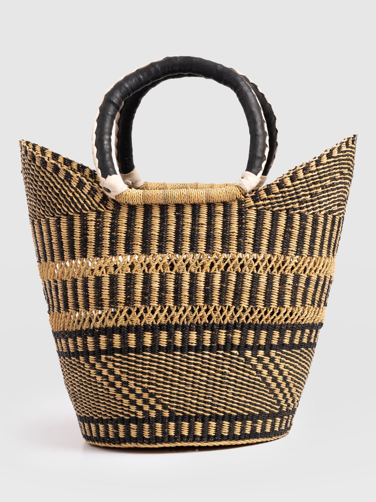 Indie Market Basket Bag - Navy - Women's Handbags | Saint + Sofia® EU